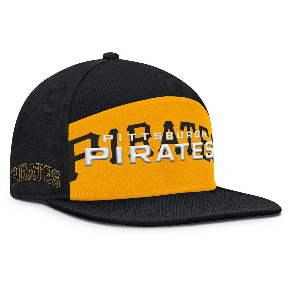 Pittsburgh Pirates Fanatics Clubhouse Splitter Snapback Hat - MLB Hats