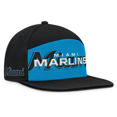 Miami Marlins Fanatics Clubhouse Splitter Snapback Hat - MLB Hats