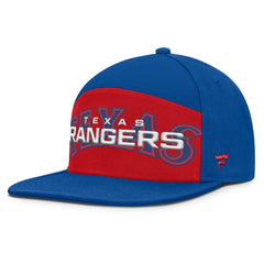Texas Rangers Fanatics Clubhouse Splitter Snapback Hat - MLB Hats