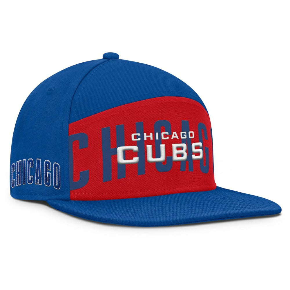 Chicago Cubs Fanatics Clubhouse Splitter Snapback Hat - MLB Hats