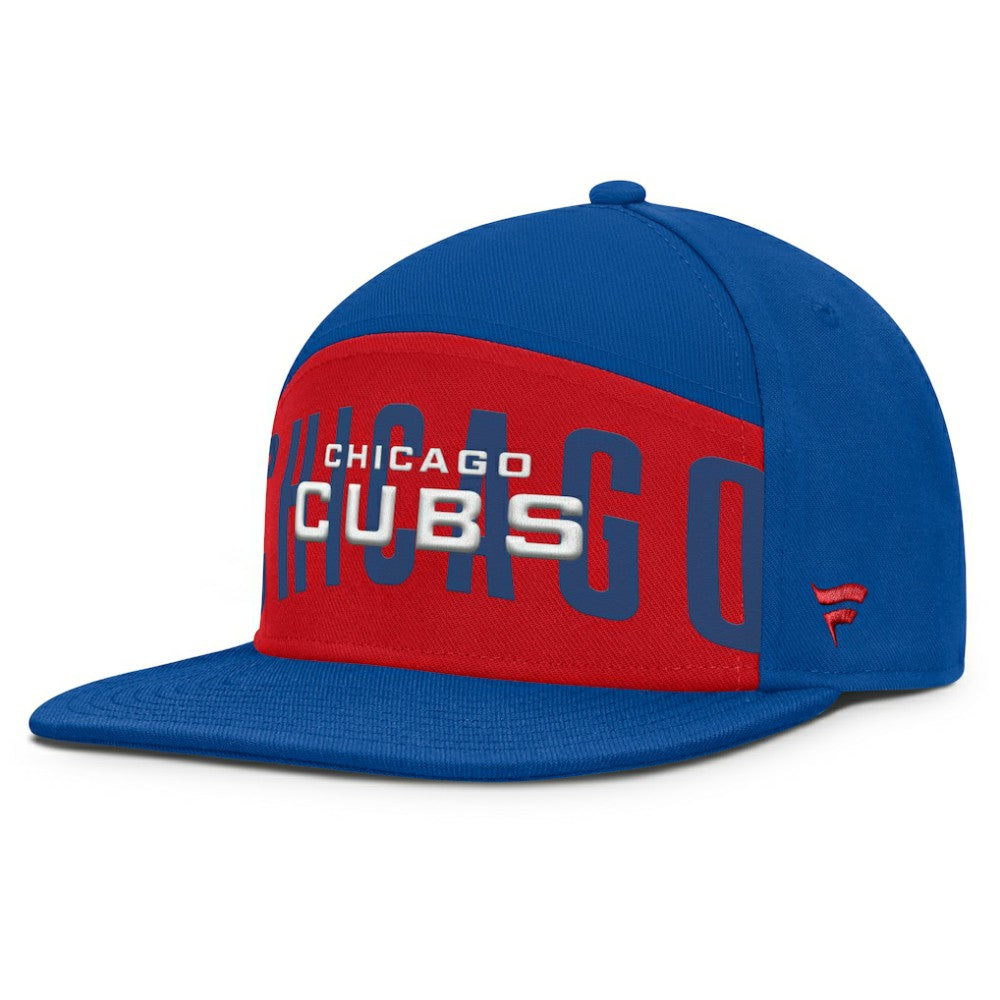 Chicago Cubs Fanatics Clubhouse Splitter Snapback Hat - MLB Hats