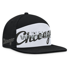 Chicago White Sox Fanatics Clubhouse Splitter Snapback Hat - MLB Hats
