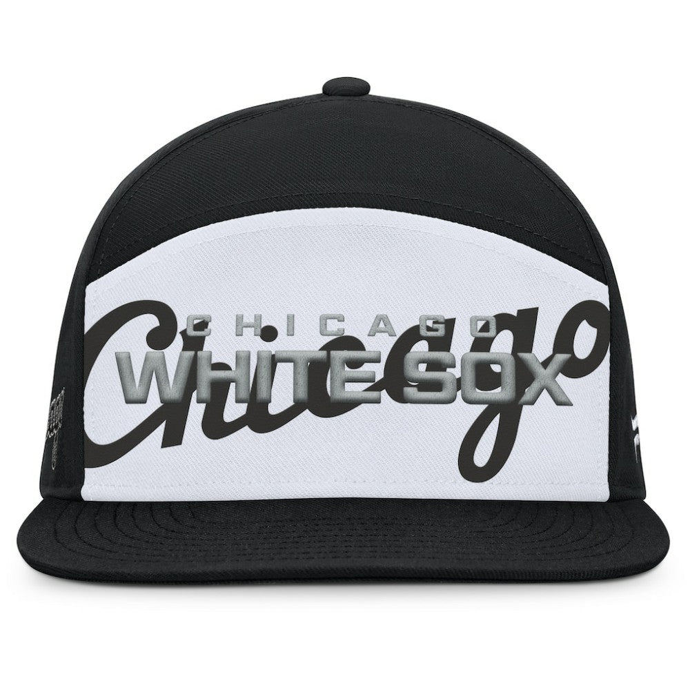Chicago White Sox Fanatics Clubhouse Splitter Snapback Hat - MLB Hats