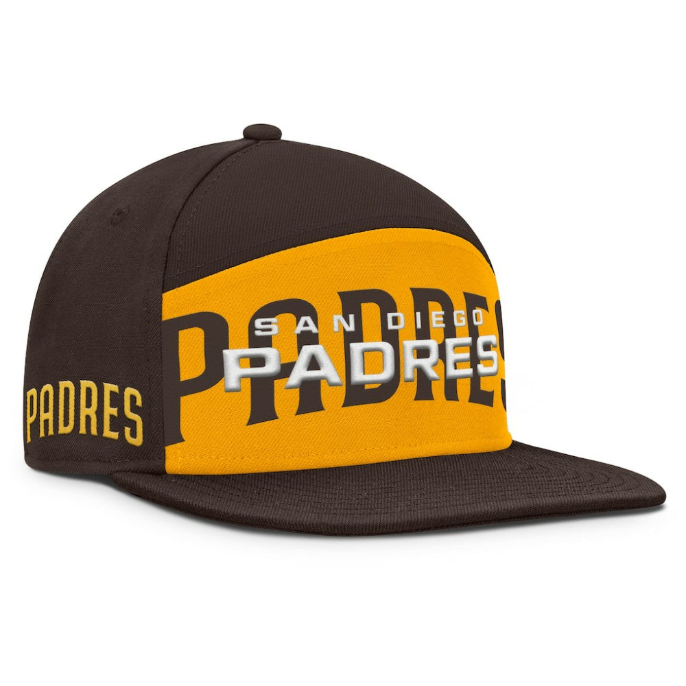 San Diego Padres Fanatics Clubhouse Splitter Snapback Hat - MLB Hats