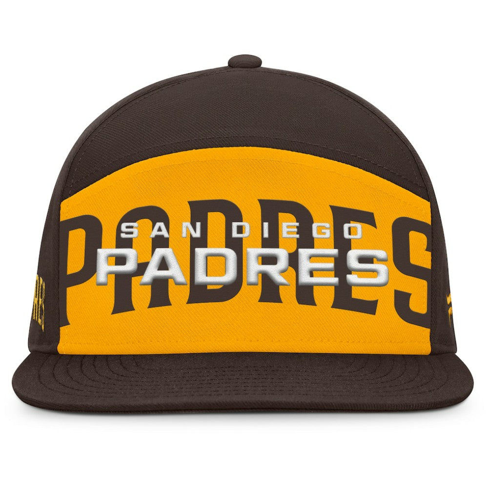 San Diego Padres Fanatics Clubhouse Splitter Snapback Hat - MLB Hats