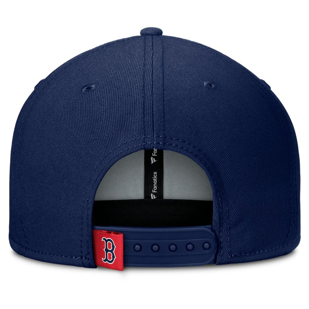 Boston Red Sox Fanatics Clubhouse Splitter Snapback Hat - MLB Hats