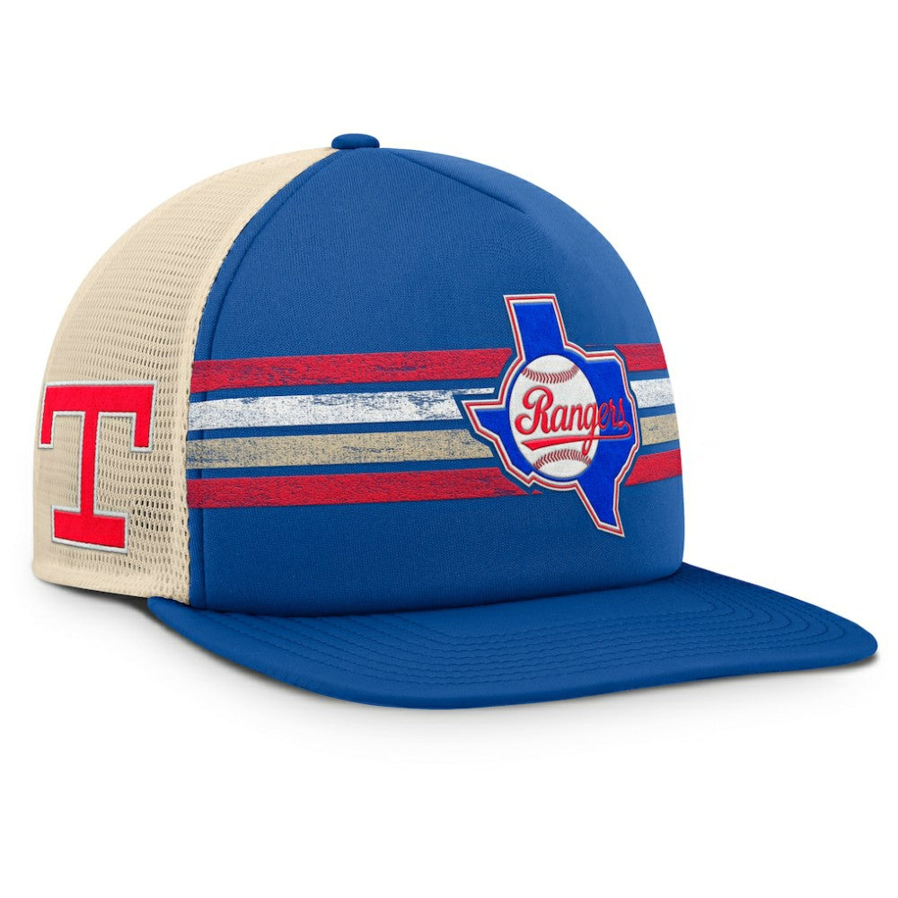 Texas Rangers Fanatics Cooperstown Collection Powers Snapback Hat - MLB Hats