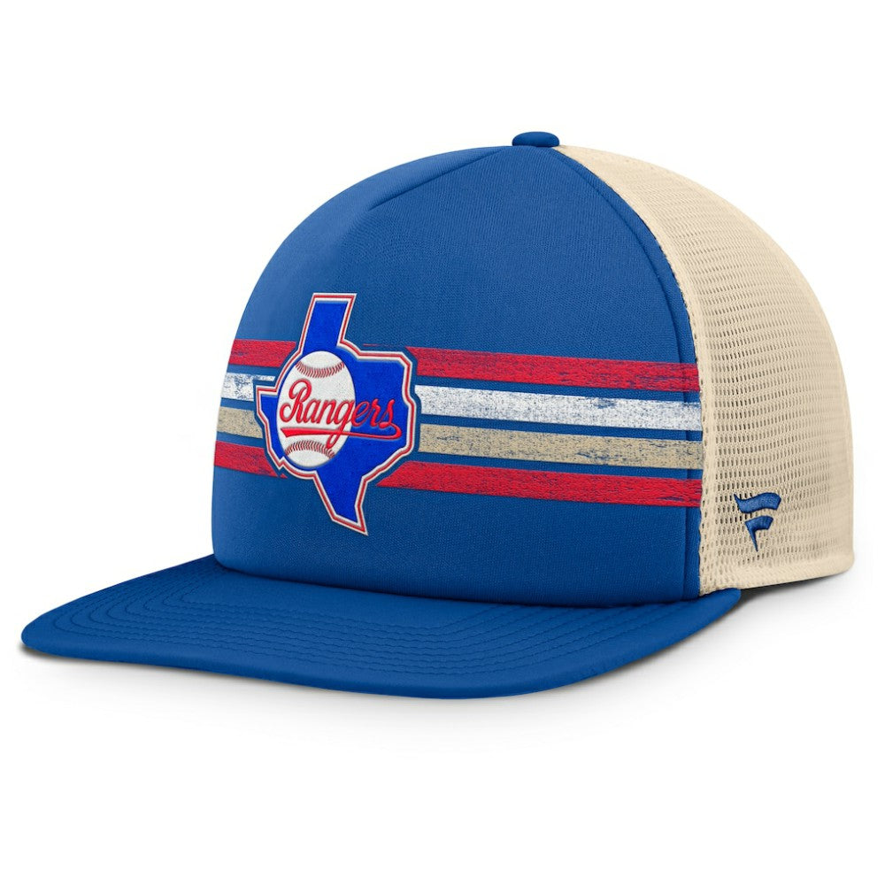 Texas Rangers Fanatics Cooperstown Collection Powers Snapback Hat - MLB Hats