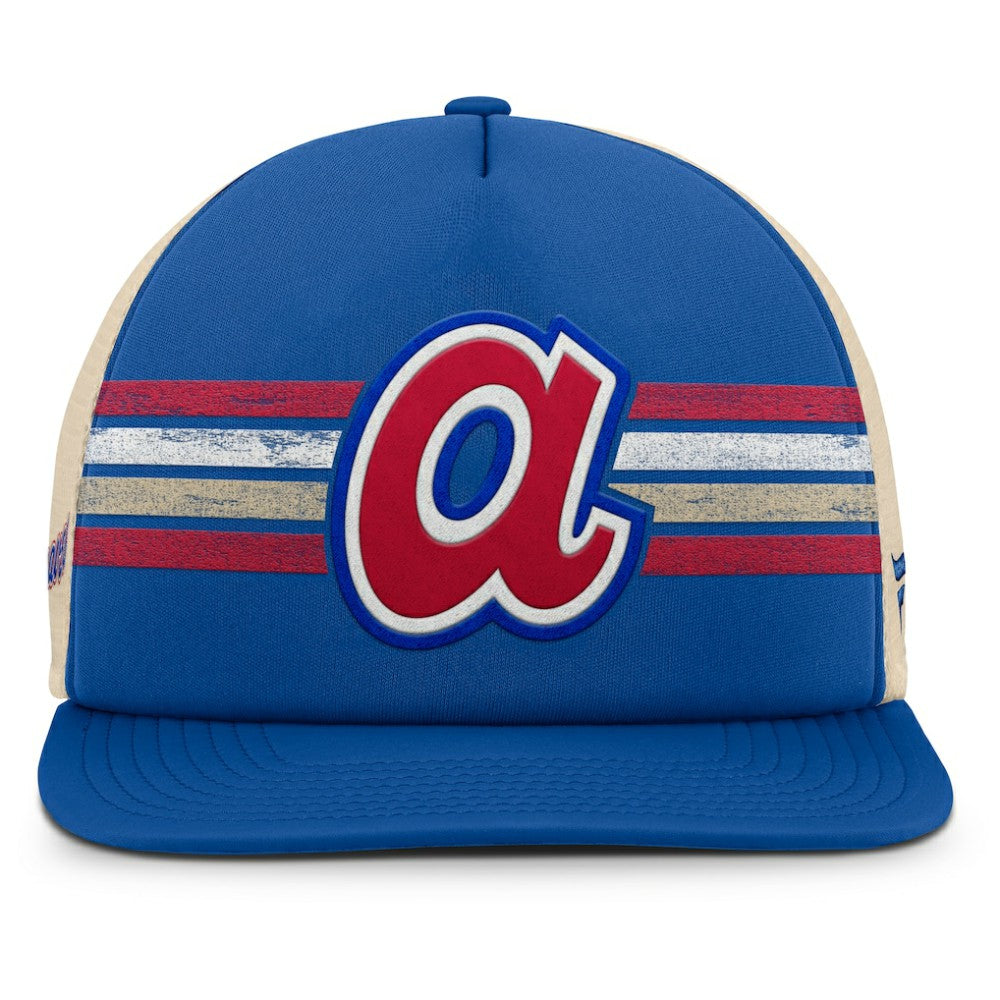 Atlanta Braves Fanatics Cooperstown Collection Powers Snapback Hat - MLB Hats