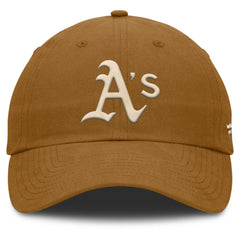 Athletics Fanatics Act Natural Chopper Adjustable Hat - MLB Hats