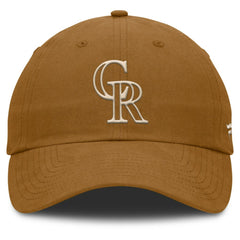 Colorado Rockies Fanatics Act Natural Chopper Adjustable Hat - MLB Hats