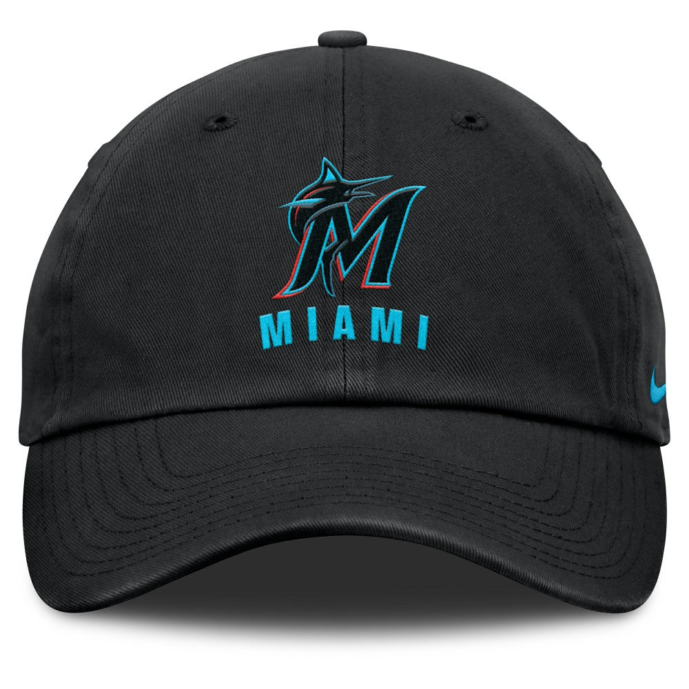 Miami Marlins Nike Club Adjustable Hat - MLB Hats