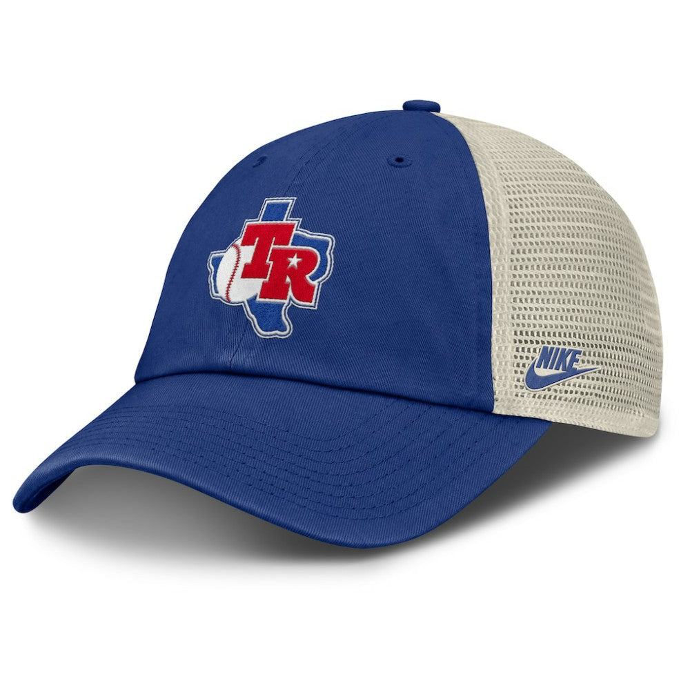 Texas Rangers Nike Cooperstown Collection Club Trucker Adjustable Hat - MLB Hats
