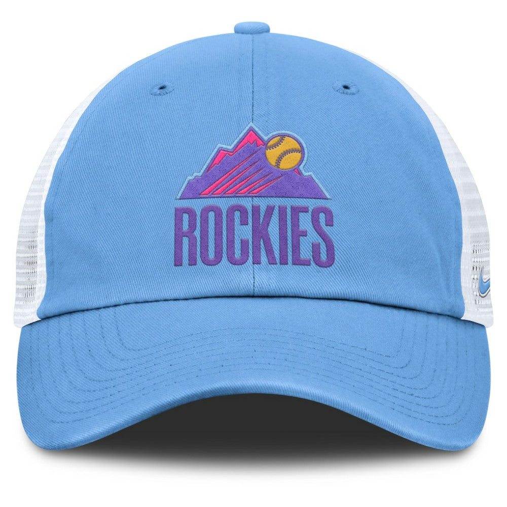 Colorado Rockies Nike Unisex 2025 City Connect Club Adjustable Trucker Hat - MLB Hats
