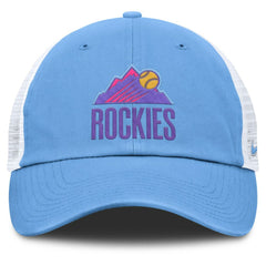 Colorado Rockies Nike Unisex 2025 City Connect Club Adjustable Trucker Hat - MLB Hats