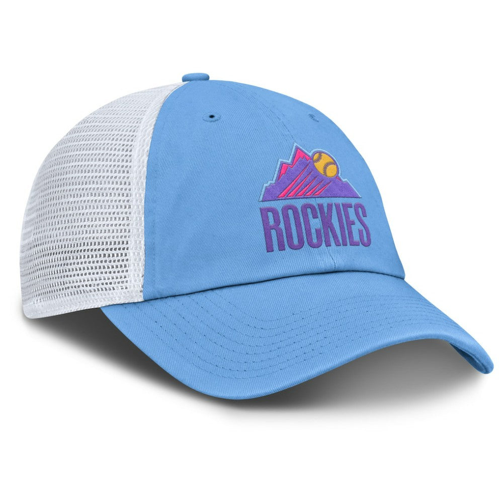 Colorado Rockies Nike Unisex 2025 City Connect Club Adjustable Trucker Hat - MLB Hats