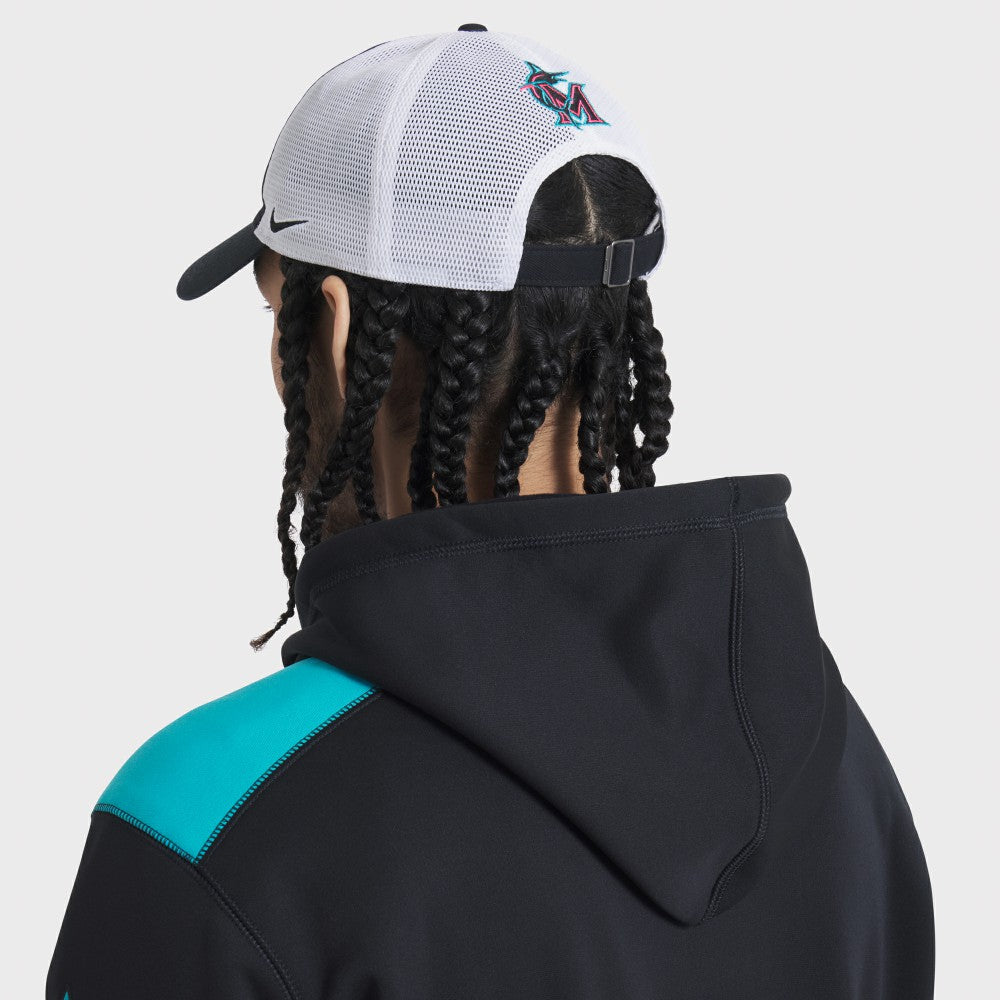 Miami Marlins Nike Unisex 2025 City Connect Trucker Adjustable Hat - MLB Hats