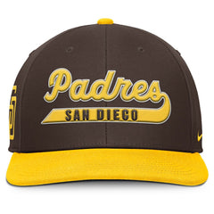 San Diego Padres Nike Pro Performance Snapback Hat - MLB Hats