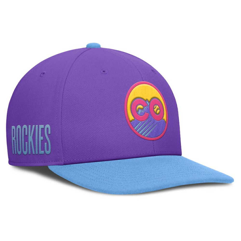 Colorado Rockies Nike 2025 City Connect Pro Performance Snapback Hat - MLB Hats