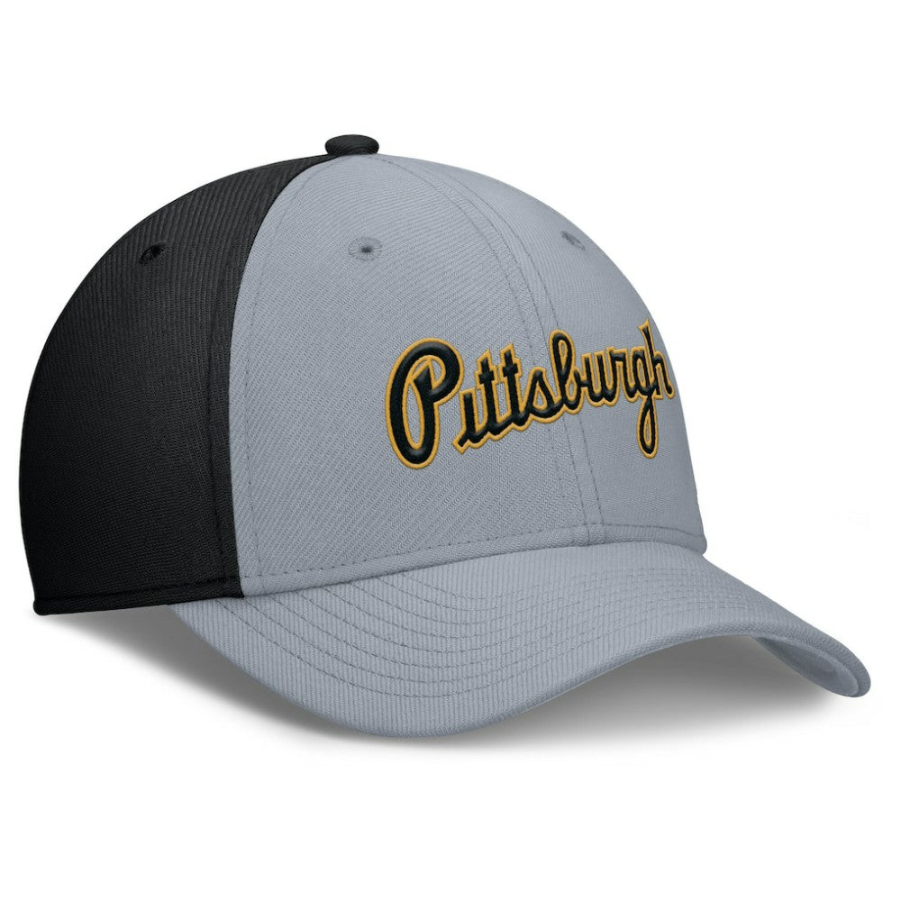 Pittsburgh Pirates Nike Rise Swoosh Performance Flex Hat - MLB Hats