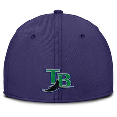 Tampa Bay Rays Nike Rise Swoosh Performance Flex Hat - MLB Hats