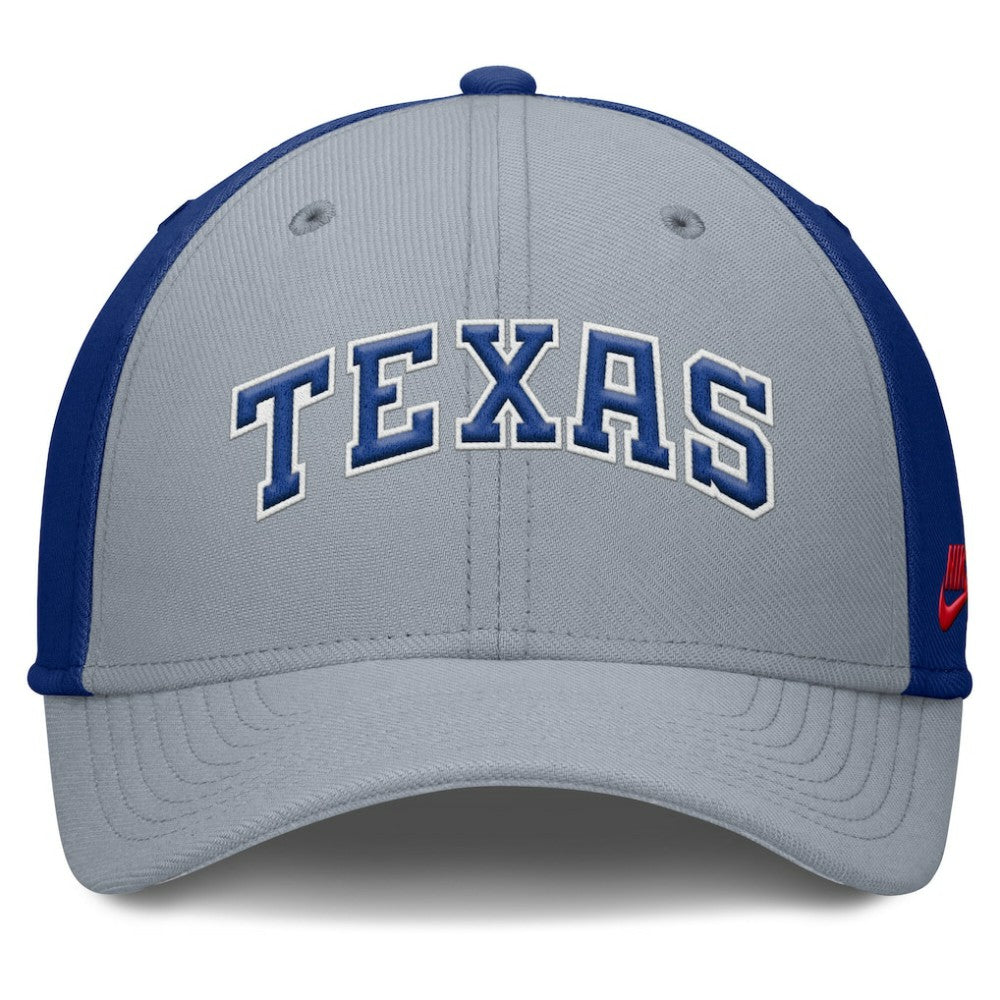 Texas Rangers Nike Rise Swoosh Performance Flex Hat - MLB Hats