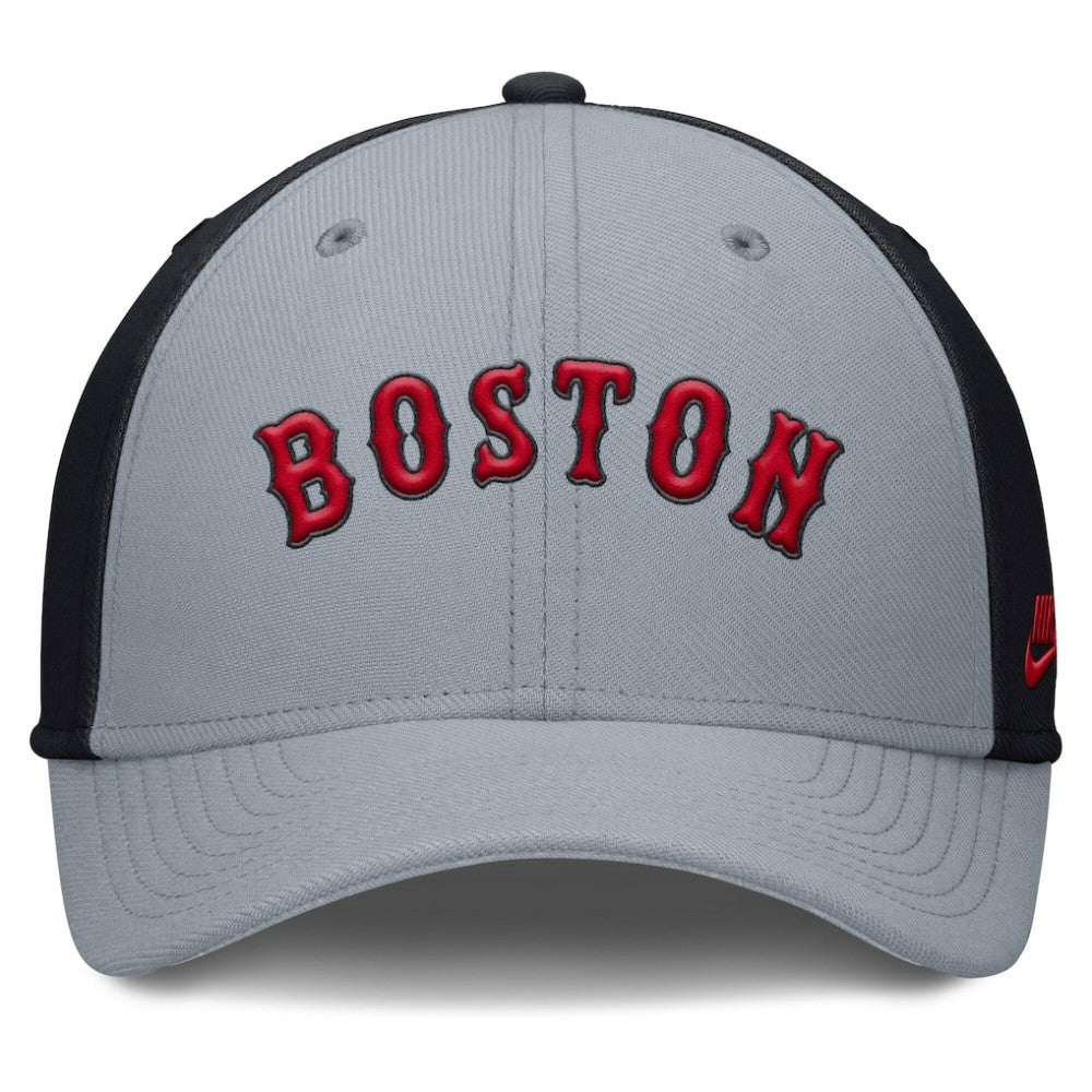 Boston Red Sox Nike Rise Swoosh Performance Flex Hat - MLB Hats