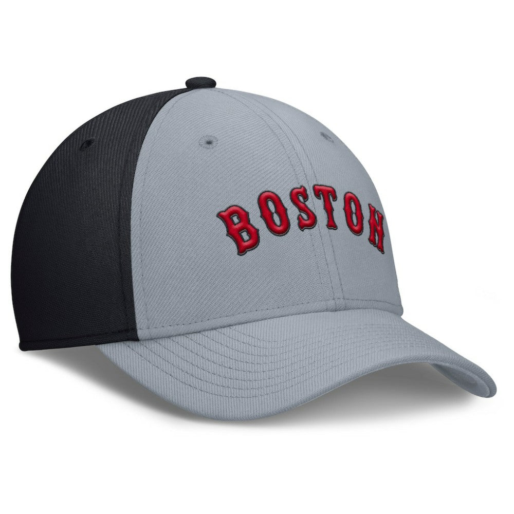Boston Red Sox Nike Rise Swoosh Performance Flex Hat - MLB Hats