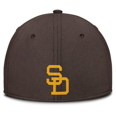 San Diego Padres Nike Rise Swoosh Performance Flex Hat - MLB Hats
