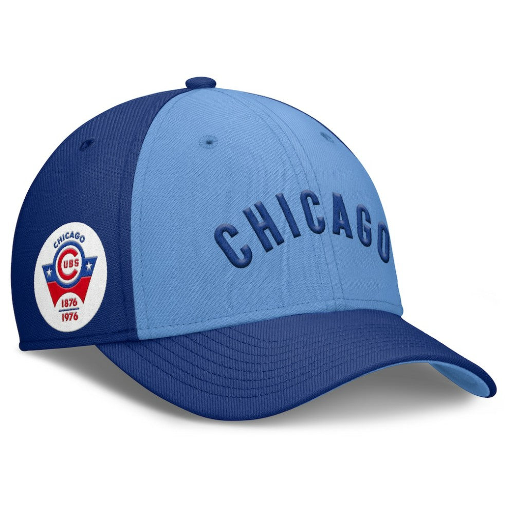 Chicago Cubs Nike Rise Swoosh Performance Flex Hat - MLB Hats