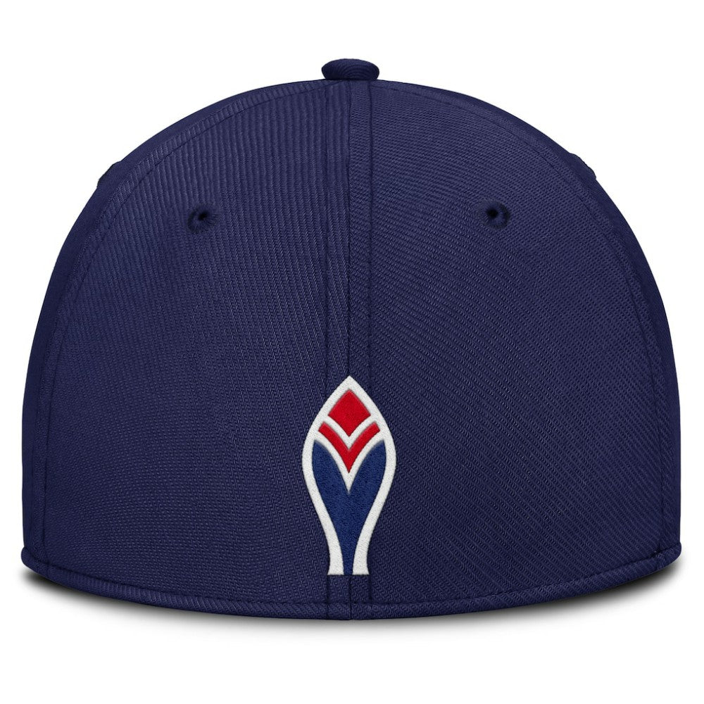 Atlanta Braves Nike Rise Swoosh Performance Flex Hat - MLB Hats