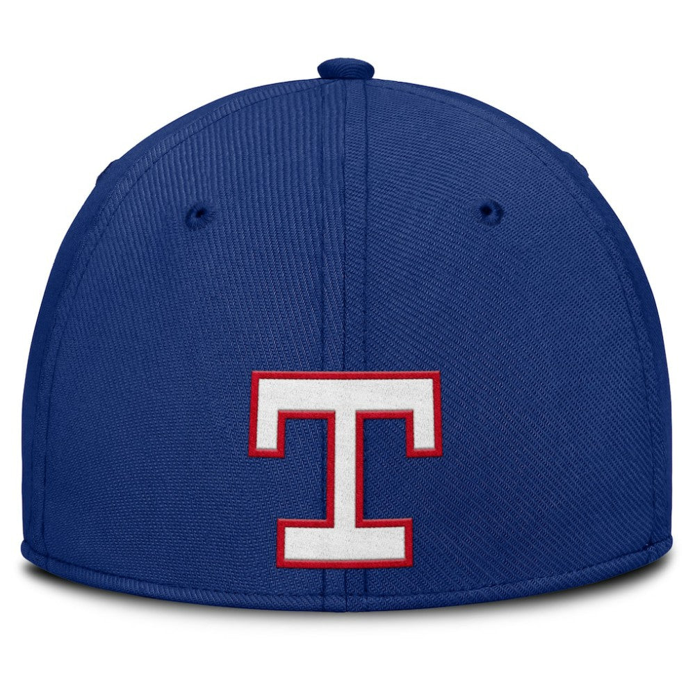Texas Rangers Nike Rise Swoosh Performance Flex Hat - MLB Hats