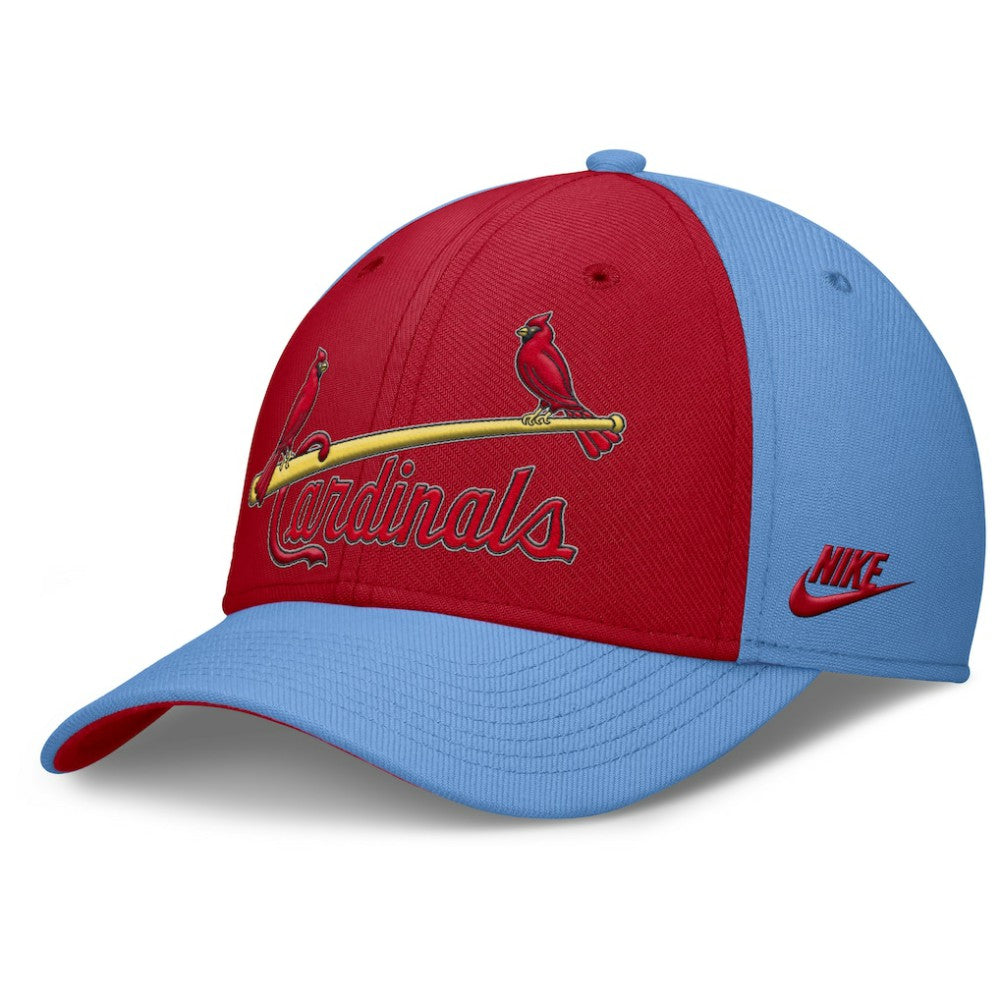 St. Louis Cardinals Nike Rise Swoosh Performance Flex Hat - MLB Hats