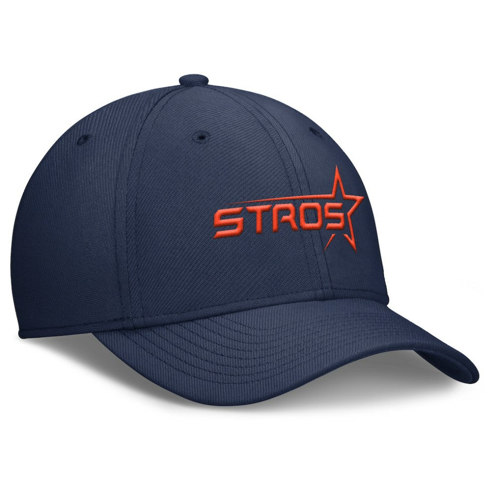 Houston Astros Nike 2025 City Connect Rise Swoosh Performance Flex Hat - MLB Hats