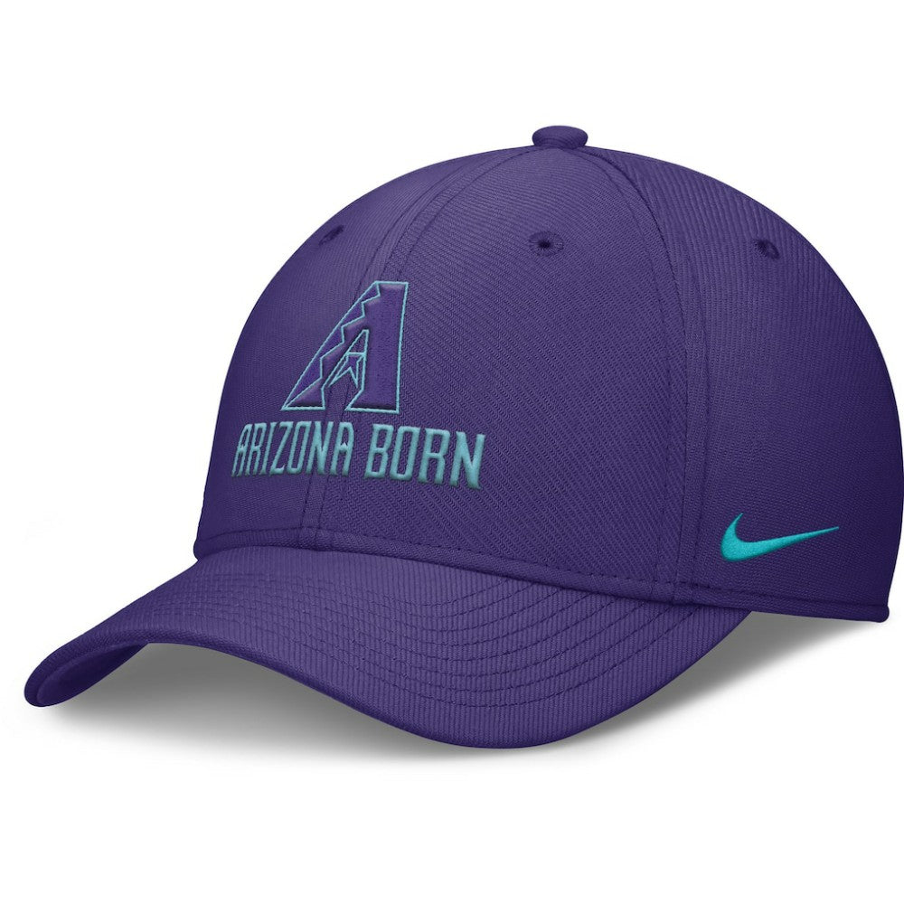 Arizona Diamondbacks Nike 2025 City Connect Rise Swoosh Performance Flex Hat - MLB Hats