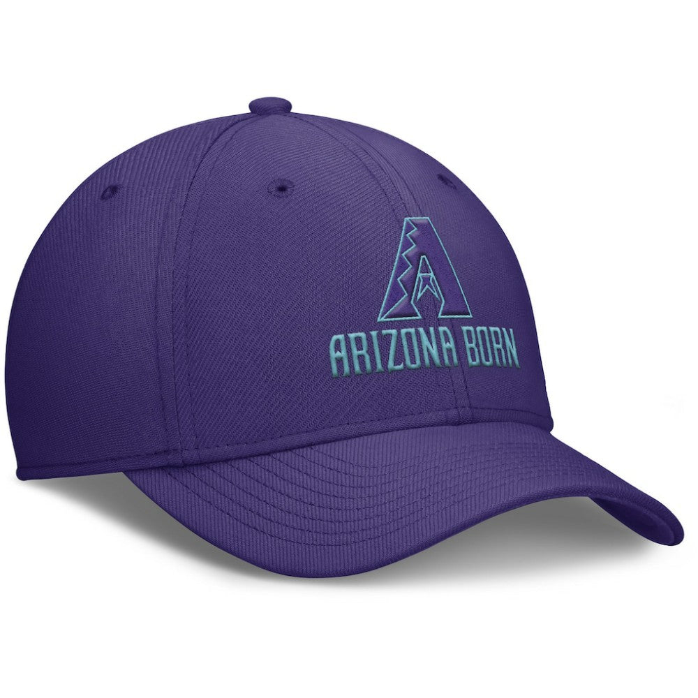 Arizona Diamondbacks Nike 2025 City Connect Rise Swoosh Performance Flex Hat - MLB Hats