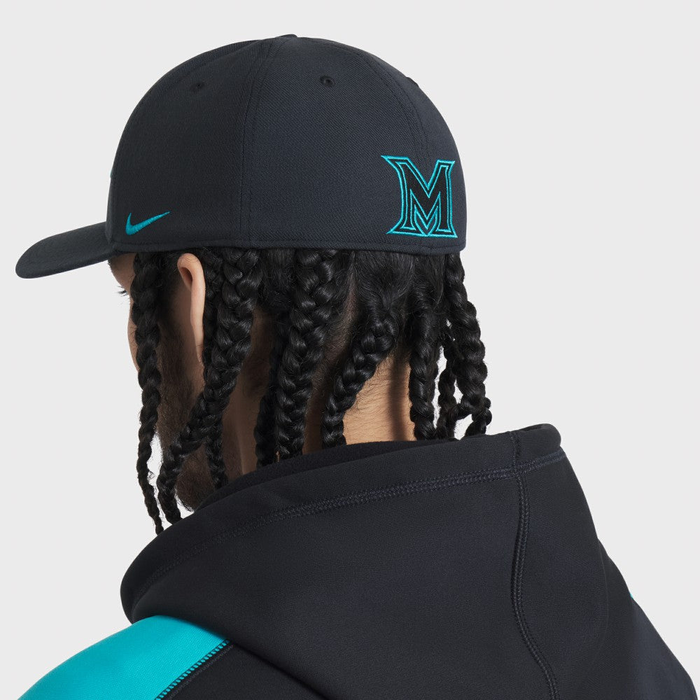 Miami Marlins Nike 2025 City Connect Performance Swoosh Flex Hat - MLB Hats