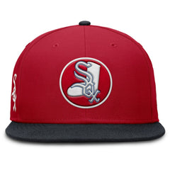 Chicago White Sox Nike Cooperstown Two-Tone Dri-FIT Round Bill True Fitted Hat - MLB Hats