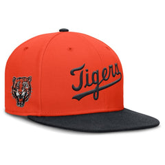 Detroit Tigers Nike Cooperstown Two-Tone Dri-FIT Round Bill True Fitted Hat - MLB Hats