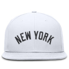 New York Yankees Nike Wordmark Dri-FIT Round Bill True Fitted Hat - MLB Hats