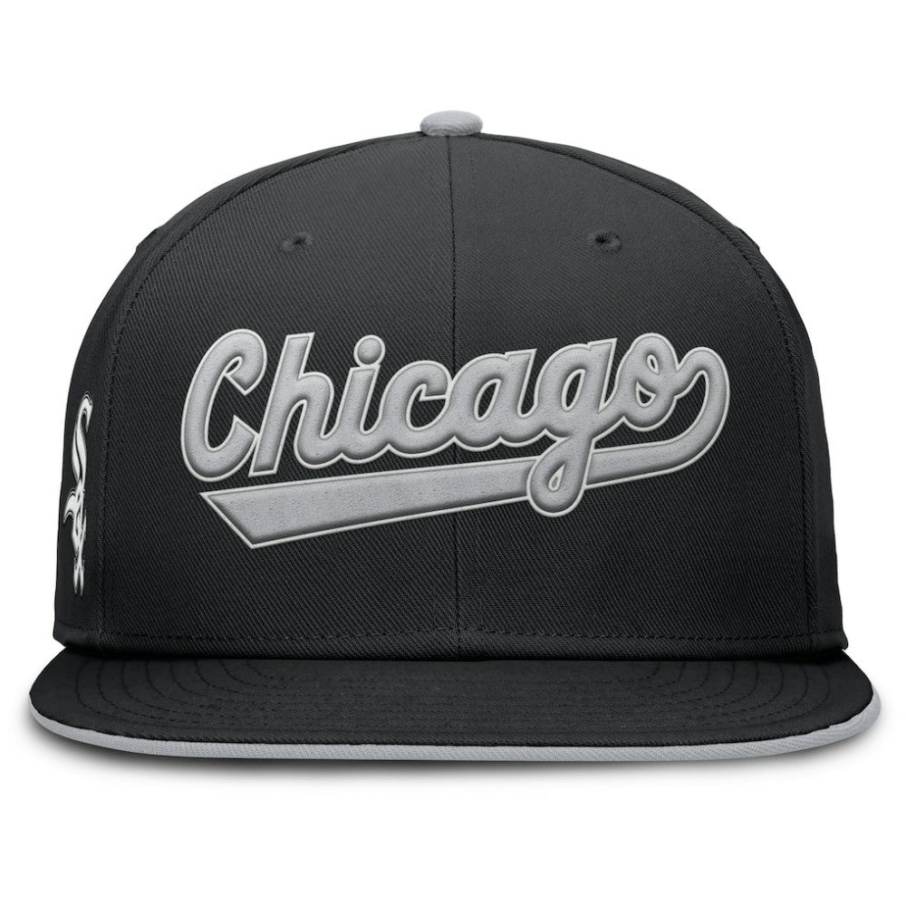 Chicago White Sox Nike Primetime Dri-FIT Round Bill True Fitted Hat - MLB Hats