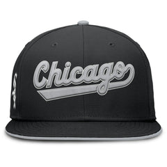 Chicago White Sox Nike Primetime Dri-FIT Round Bill True Fitted Hat - MLB Hats