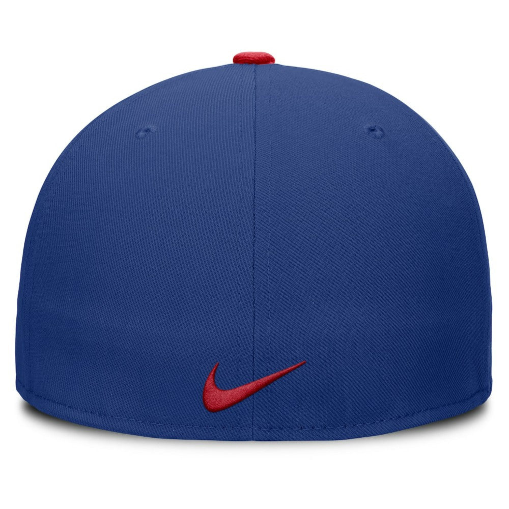 Texas Rangers Nike Primetime Dri-FIT Round Bill True Fitted Hat - MLB Hats