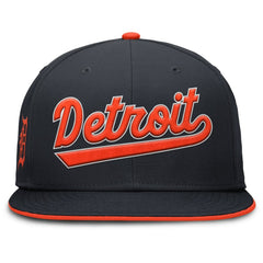 Detroit Tigers Nike Primetime Dri-FIT Round Bill True Fitted Hat - MLB Hats