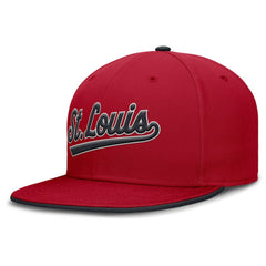 St. Louis Cardinals Nike Primetime Dri-FIT Round Bill True Fitted Hat - MLB Hats