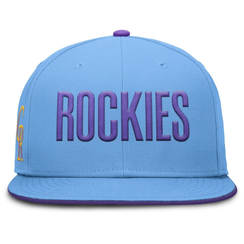 Colorado Rockies Nike 2025 City Connect True Performance Fitted Hat - MLB Hats