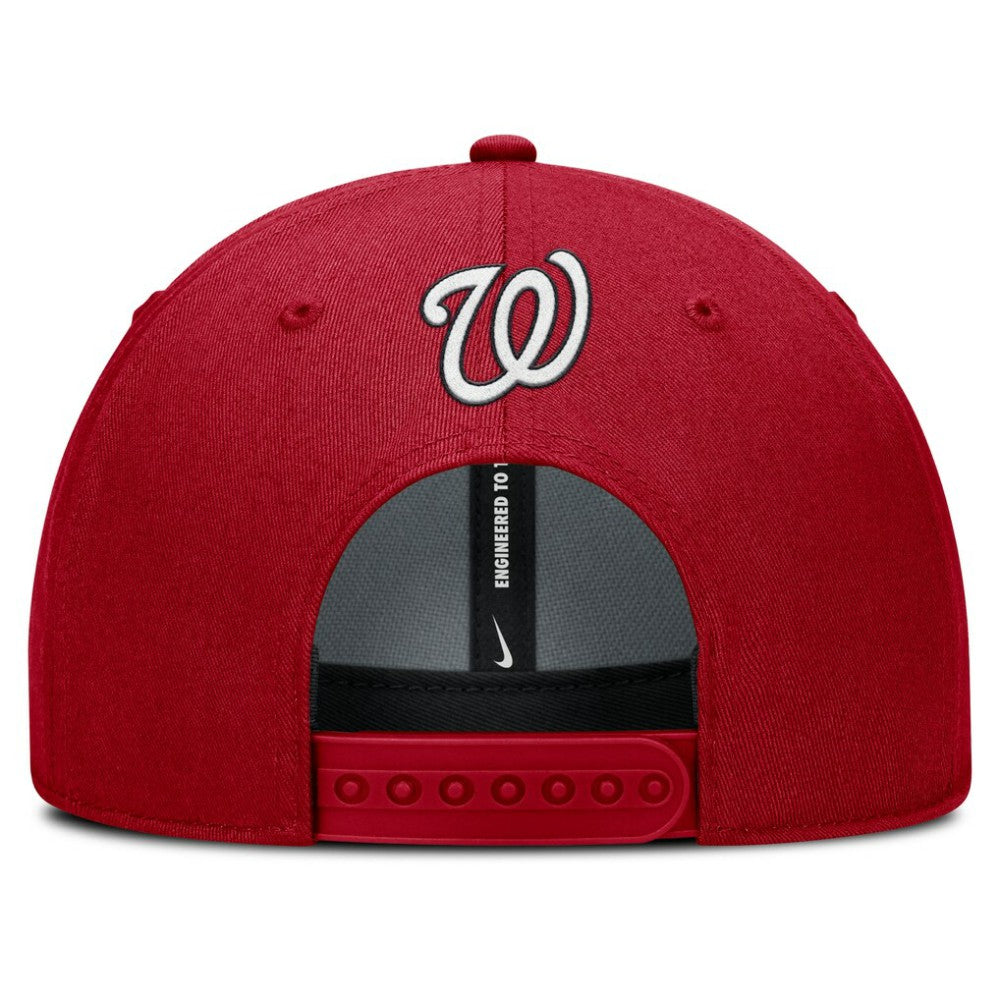 Washington Nationals Nike Rise Gaberdine Adjustable Hat - MLB Hats