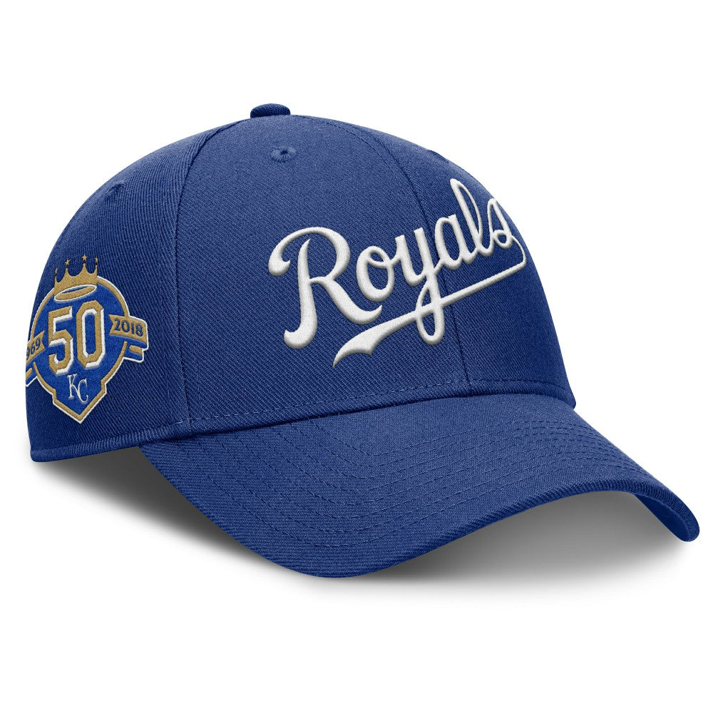 Kansas City Royals Nike Rise Gaberdine Adjustable Hat - MLB Hats