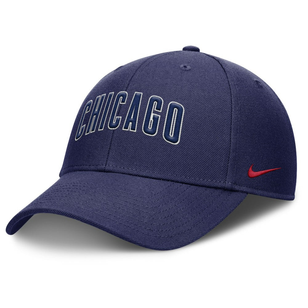 Chicago Cubs Nike Rise Gaberdine Adjustable Hat - MLB Hats