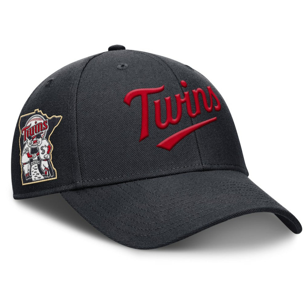 Minnesota Twins Nike Rise Gaberdine Adjustable Hat - MLB Hats